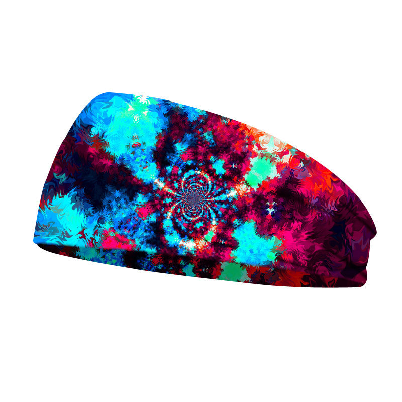 African Geometric Print Men's And Women's Fashion Simple Headband