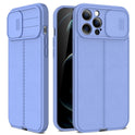 Push Window Litchi Pattern Tpu Silicone Protective Cover