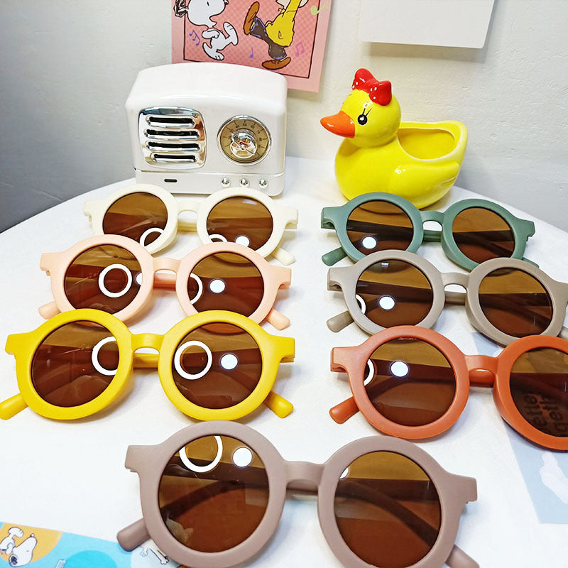 New Fashion Pet Sunglasses Round Frame