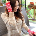 Plush Thick Warm And Cold Touch Screen Gloves