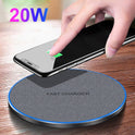 Fabric Disc Wireless Charger 20W Fast Charge