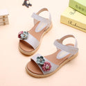 Fashion Children's Shoes Korean Princess Open-toe Middle-aged Children's Little Girls Beach Shoes