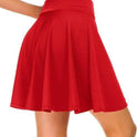 Women's Basic Solid Color Casual Skirt
