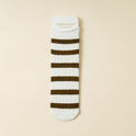 Elastic Kanekalon Striped Bunching Socks Women's Mid-calf Ins Breathable Mesh Loose Confinement Socks
