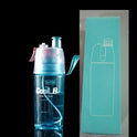 Sports Water Plastic Bottle Outdoor Creative Mist Spray with Leak Proof Portable Drinking Cup
