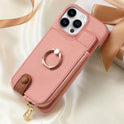 Suitable For 16 Phone Case Ring Bracket Zipper Card Holder