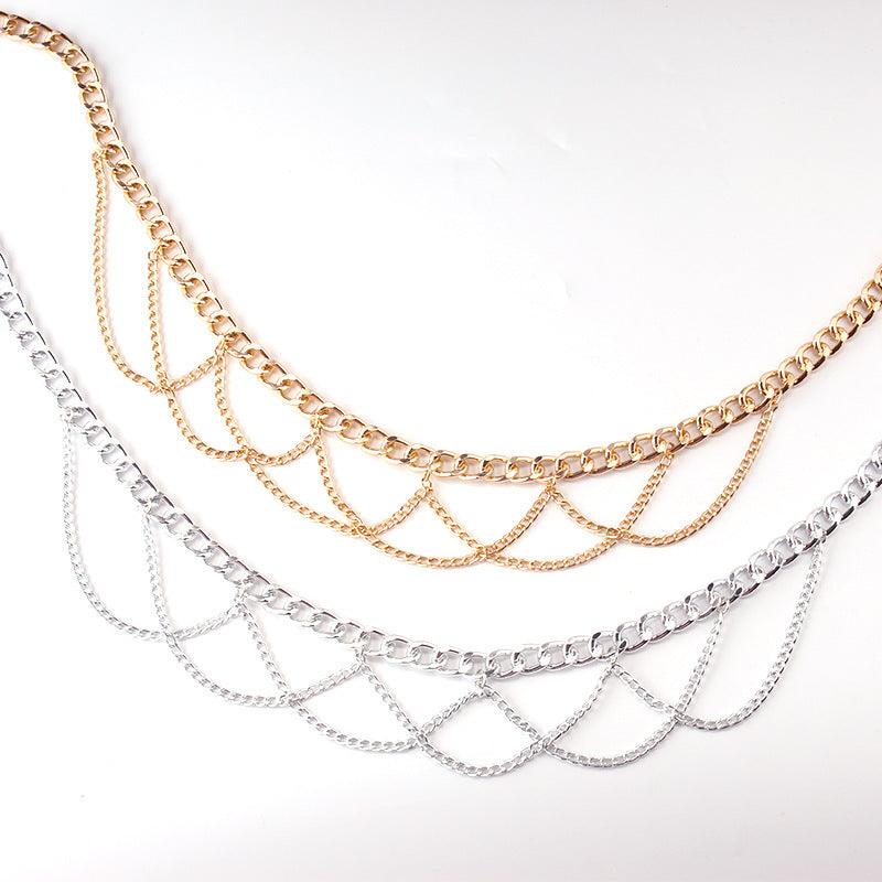 Hip Hop Punk Fashion Metal Chain Waist Chain