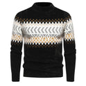 Printed Round Neck Sweater For Men