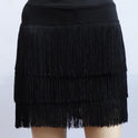 Women's SkirtLatin Dance Tassel Skirt For Women's Adult Short Skirt