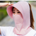 Outdoor Sun Hat Ice Silk Sun Protection Neck Protection Hat