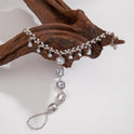 Diamond Tassel Anklet Fashion Elegant