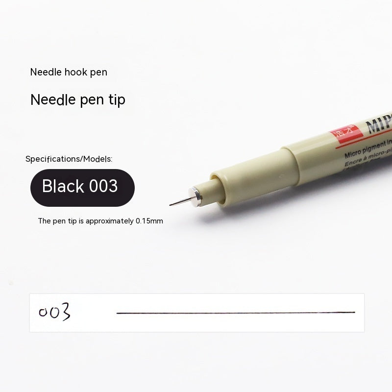 Student Waterproof Needle Pen Hook Line Pen Suit