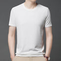 Waffle Crew Neck T-shirt Men's Summer Short Sleeve Quick-drying Classic Casual Loose Thin Top