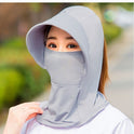 Outdoor Sun Hat Ice Silk Sun Protection Neck Protection Hat