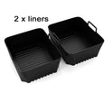 Foldable Air Fryer Baking Tray With Separation Pad