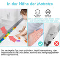 200cm Bed Safety Guard Folding Child Toddler Bed Rail Safety Protection Guard UK