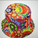 Versatile Geometric Graffiti Retro Fisherman Hat