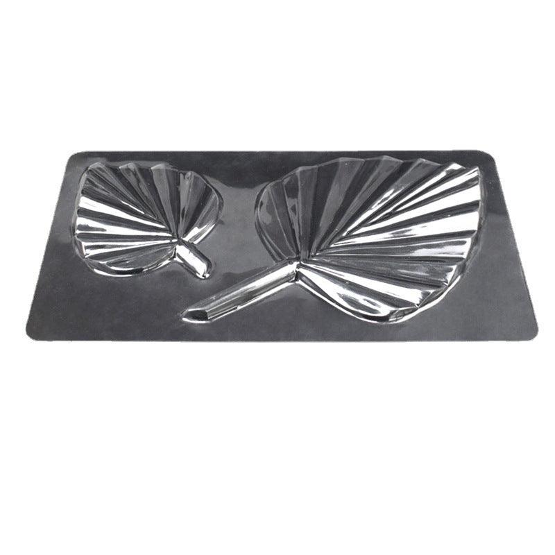 Transparent Palm Leaf Chocolate DIY Cake Decoration Plastic Mold