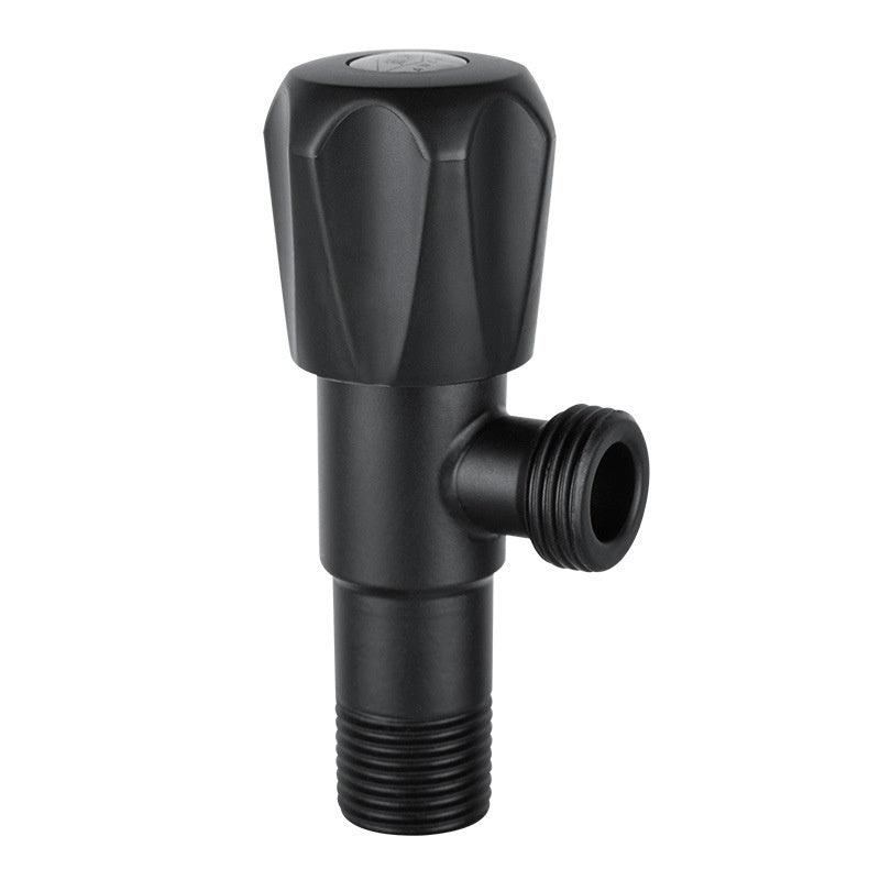 Black Angle Stainless Steel Four-point Explosion-proof Triangle Valve