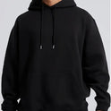 Men's Solid Color Hooded Jumper
