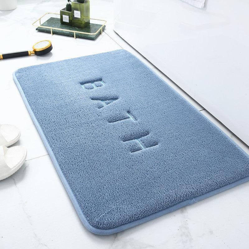 Cross-border Memory Foam Floor Mat Bathroom Bathroom Coral Fleece
