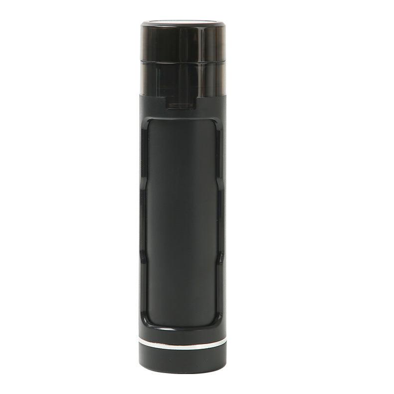 Portable double tube manual plastic grinder