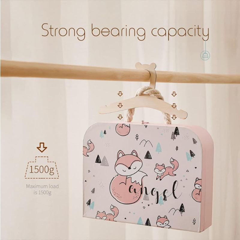 Wooden Bear Children Infants Hanger Clothes Pants