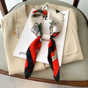 Women's Fashion And Colorful Colorful Silk Scarf