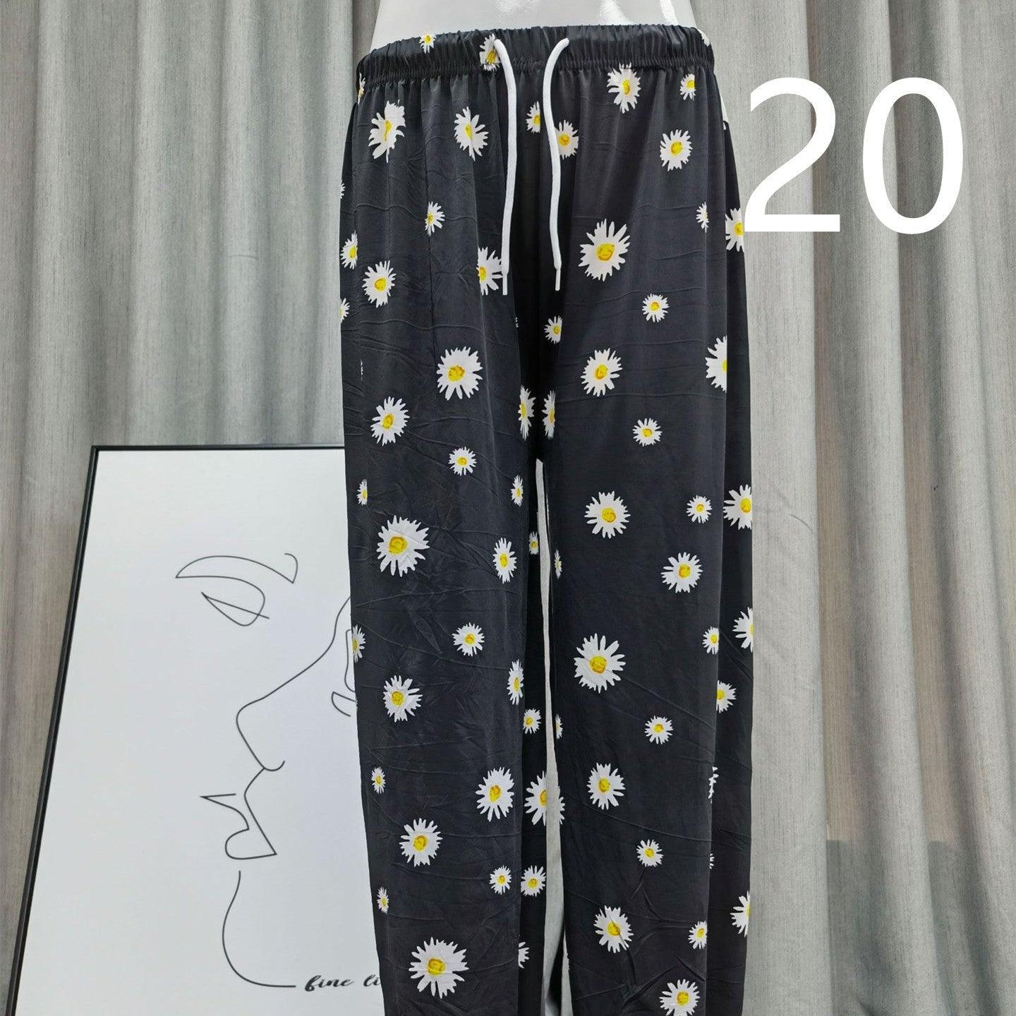 Women's Loose Drawstring High Waist Lantern Slacks