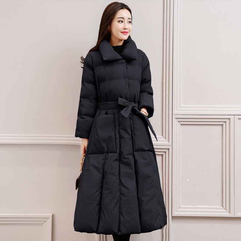 Women's Cotton-padded Clothes Mid-length Loose Bf Down Cotton Jacket Coat