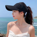 Scale Air Top Internet Celebrity Knitted Baseball Peaked Cap Outdoor Sports Sun Hat