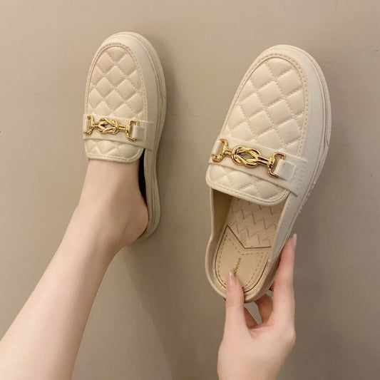 Baotou Half Slippers For Women To Wear In Summer