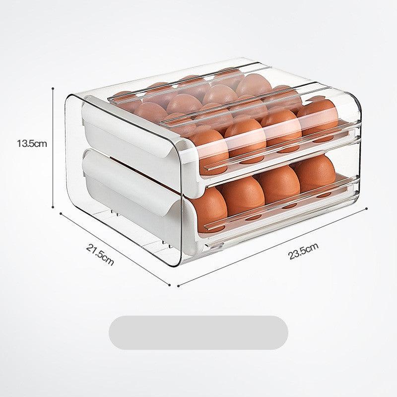 Egg Carton Drawer Type Fresh-keeping Storage Box