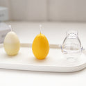 DIY Aromatherapy Candle Egg-shaped Plastic Mold