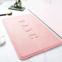 Cross-border Memory Foam Floor Mat Bathroom Bathroom Coral Fleece