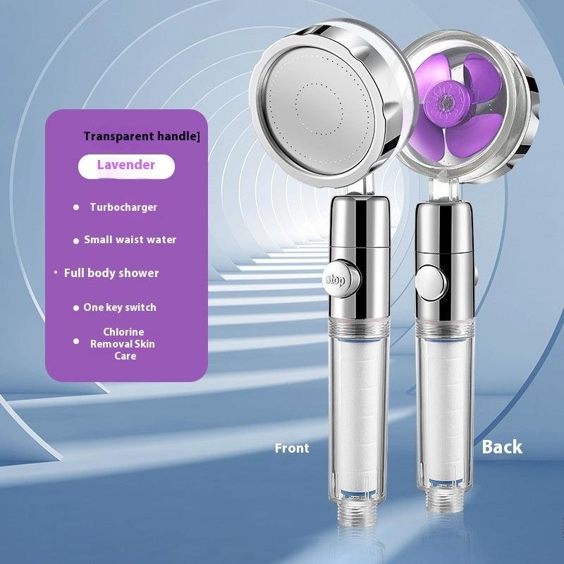 Simple Turbocharged Showerhead Handheld Nozzle