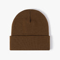 Autumn And Winter Light Board Warm Thickened Double-layer Simplicity Women's Knitted Hat