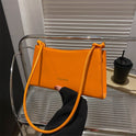 Simple Shoulder Personality French Candy Color Underarm Women's Bag