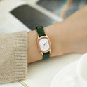 Simple Temperament Thin Strap Small Square Watch