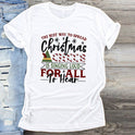 Christmas Short-sleeved Round Neck Girlfriends Outfit