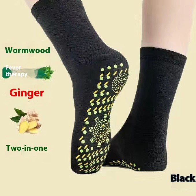 Self-heating Socks Foot Massage Thickened Middle