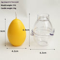 DIY Aromatherapy Candle Egg-shaped Plastic Mold