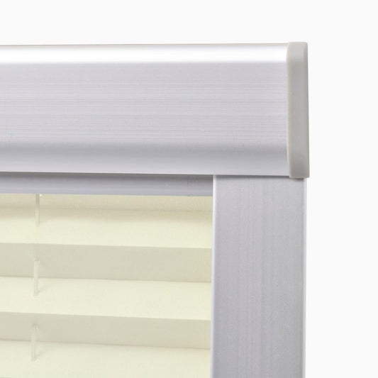 vidaXL Pleated Blinds Cream C04