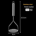 Stainless Steel Potato Press Blender Manual Triturator