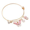 Oil Dripping Butterfly Small Flower Bracelet Simple