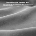 Silver Fox Velvet Sofa Hand Rail All-inclusive Protective Cover Elastic Full-cover Solid Color Household Two Pieces