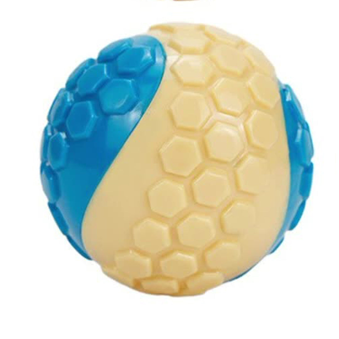 New TRP Ball Toy Plaid Molar Bite-resistant Dog Toy Interactive Toy