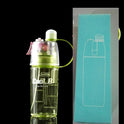 Sports Water Plastic Bottle Outdoor Creative Mist Spray with Leak Proof Portable Drinking Cup