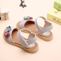 Fashion Children's Shoes Korean Princess Open-toe Middle-aged Children's Little Girls Beach Shoes