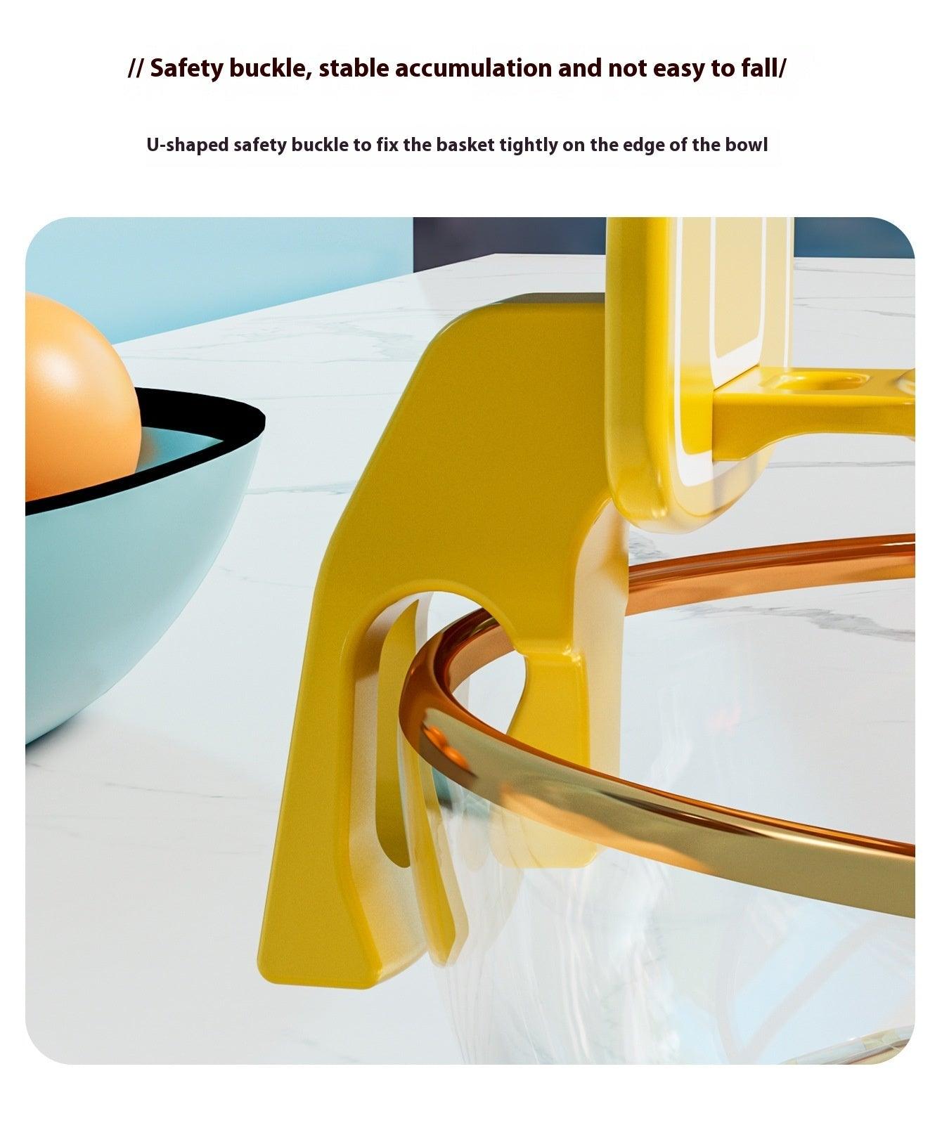 Cross-border New Basketball Circle Egg White Separator Kitchen Manual Gadget